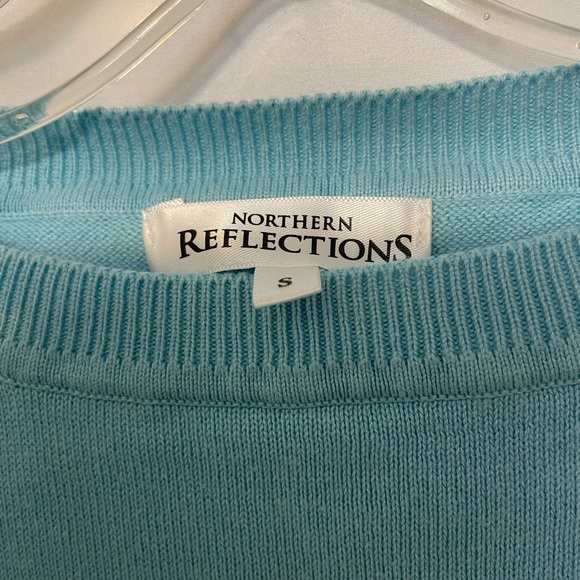 Northern Reflections Soft Sweater Blue Women’s Small - Picture 4 of 7